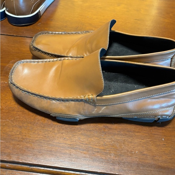 Kenneth Cole Reaction Toast 2 Me Men’s 10.5M Brown Leather Slip On Loafers main image 11